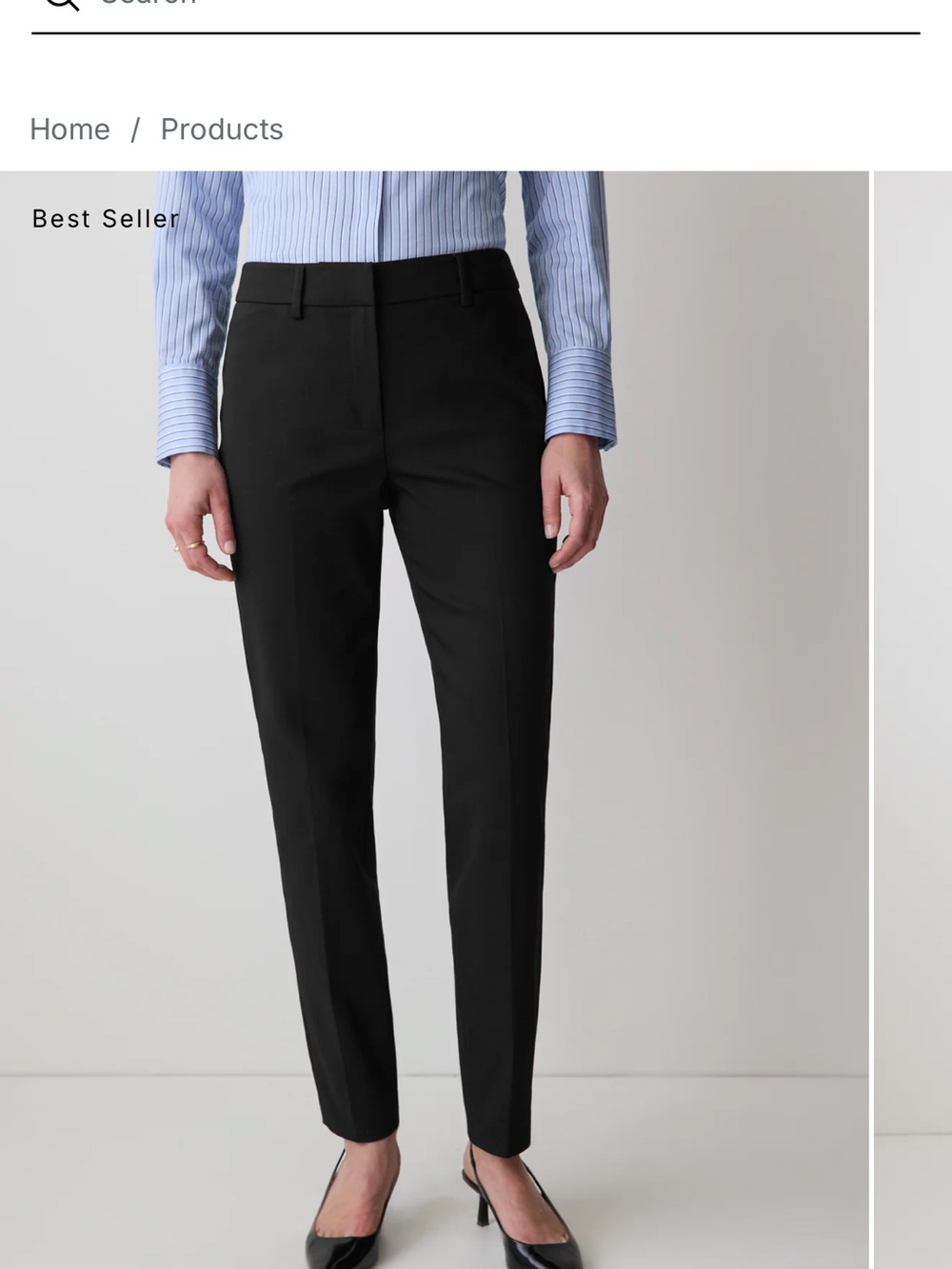RW&CO. Black Ankle Dress Pants